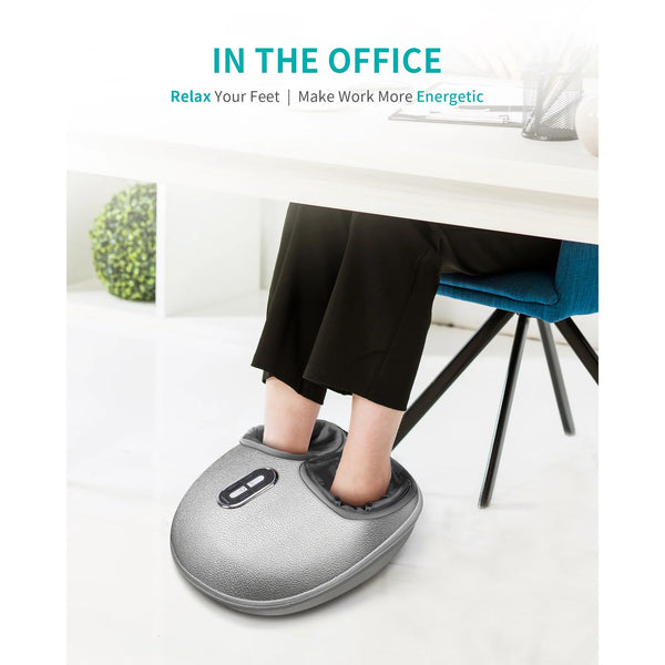 Nekteck Shiatsu Foot Massager Machine-Sliver