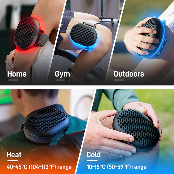 Nekteck Portable 3-in-1 Wearable Heat & Cold Device