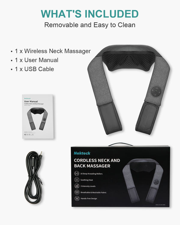 Cordless Neck and Back Massager