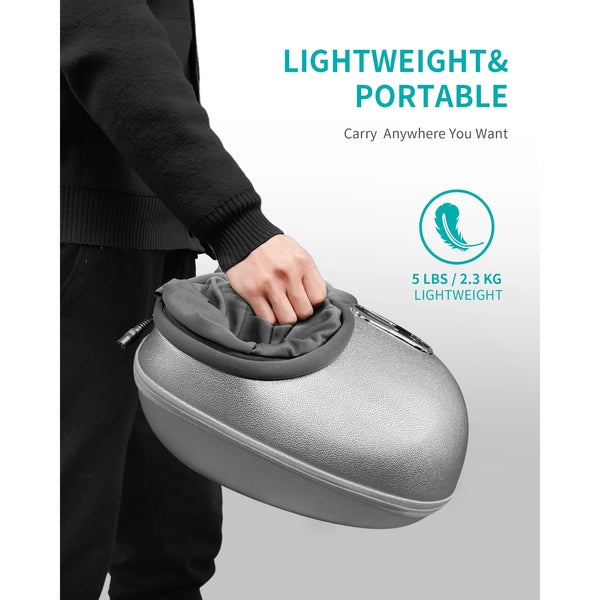 Nekteck Shiatsu Foot Massager Machine-Sliver