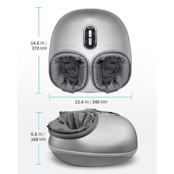 Nekteck Shiatsu Foot Massager Machine-Sliver
