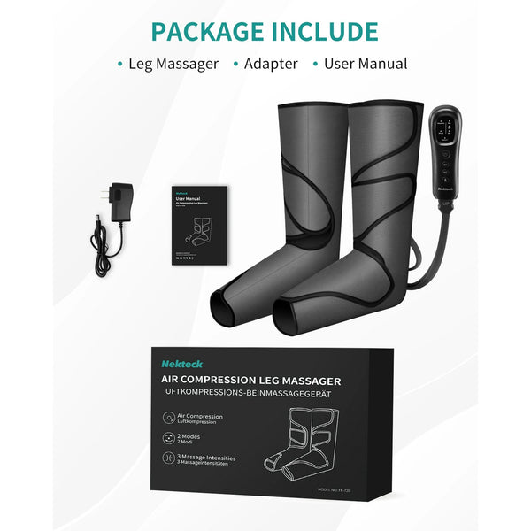 Nekteck Leg Massager With Air Compression