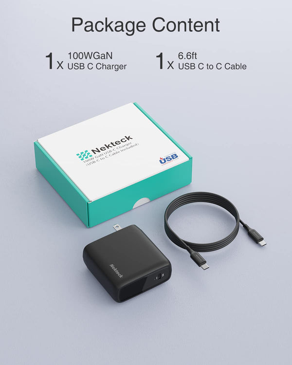 Nekteck 100W USB C Charger PD 3.0