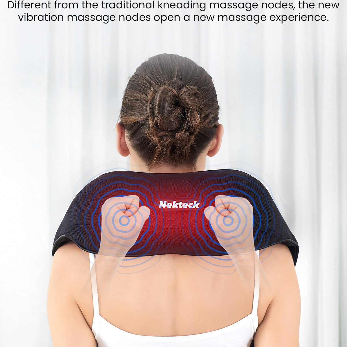 Nekteck Vibrating Neck and Back Massager