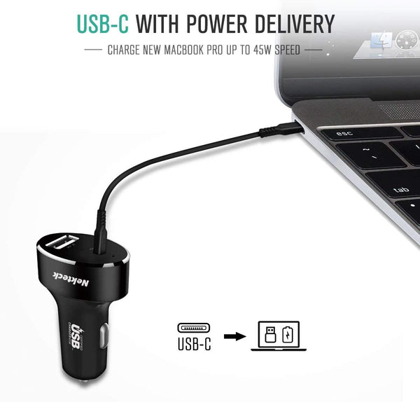 Nekteck 45W Type C Car Charger