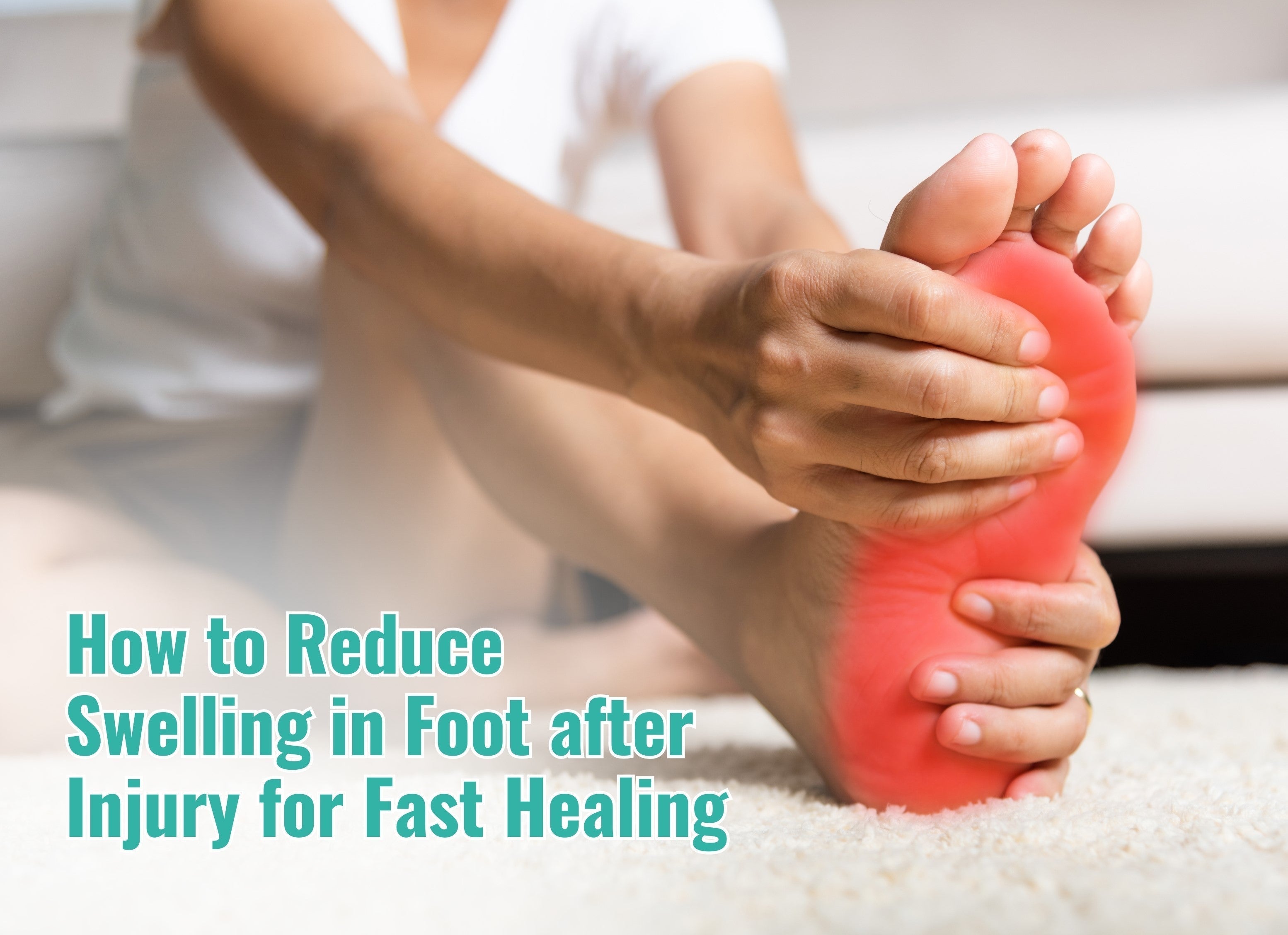 Falling Foot How to Reduce Swelling in Foot after Injury for Fast Healing – Nekteck