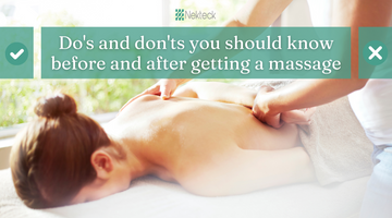 Do's and don'ts you should know before and after getting a massage