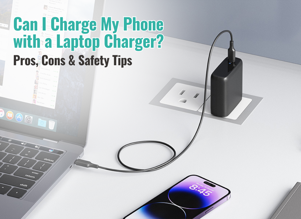 Can I Charge My Phone with a Laptop Charger? Pros, Cons & Safety Tips   Nekteck