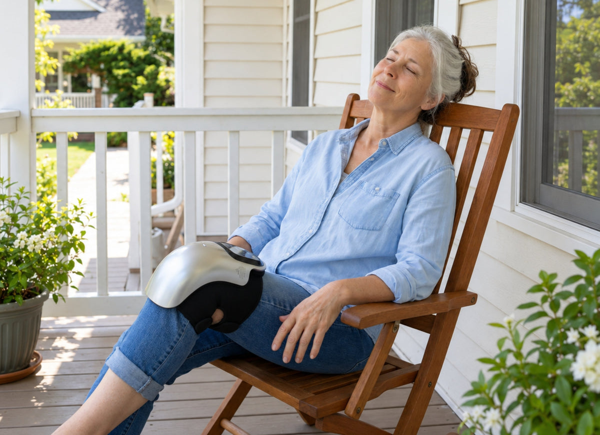 Do Knee Massagers Work? What Heat, Vibration, and Gentle Compression Can and Can’t Help With