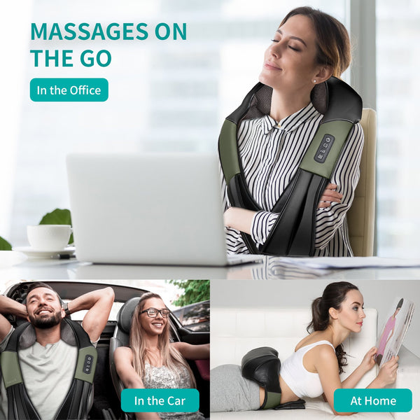 Nekteck Shiatsu Neck and Back Massager-Special Edition