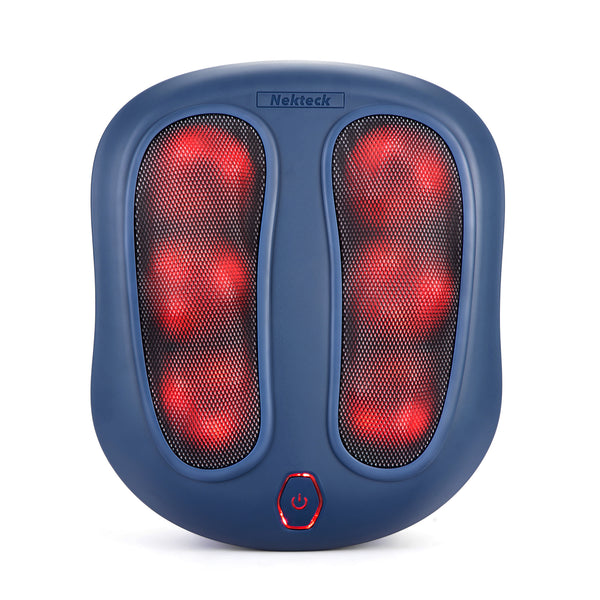 Nekteck Shiatsu Foot Massager Machine with Soothing Heat, Deep Kneading  Therapy, Air Compression, Relieve Foot Pain and Improve Blood Circulation,  Adjustable Intensity Relax for Home/Office Use 