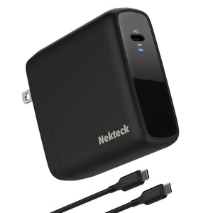 Nekteck 100W USB C Wall Charger, PD 3.0 Adapter (GaN Tech) Fast Charger