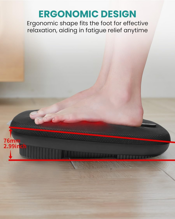 Nekteck Shiatsu Foot Massager with Heat, Electric Kneading Feet Massage Machine