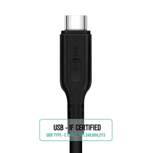 Nekteck USB-IF Certified USB C Cable 2 Pack