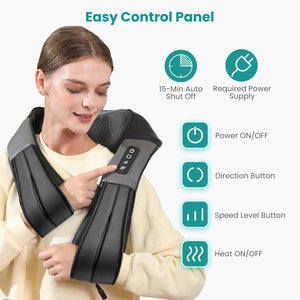 Nekteck Shiatsu Neck and Back Massager