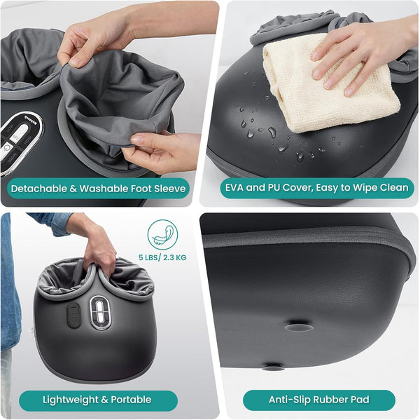 Nekteck Shiatsu Foot Massager Machine-With Remote Control