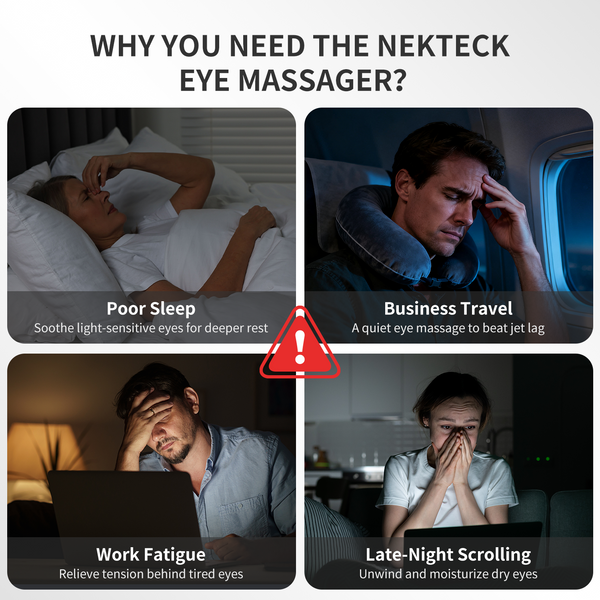Nekteck Eye Massager with Heat