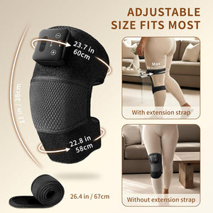 Nekteck Cordless Knee Massager with Heat Vibration