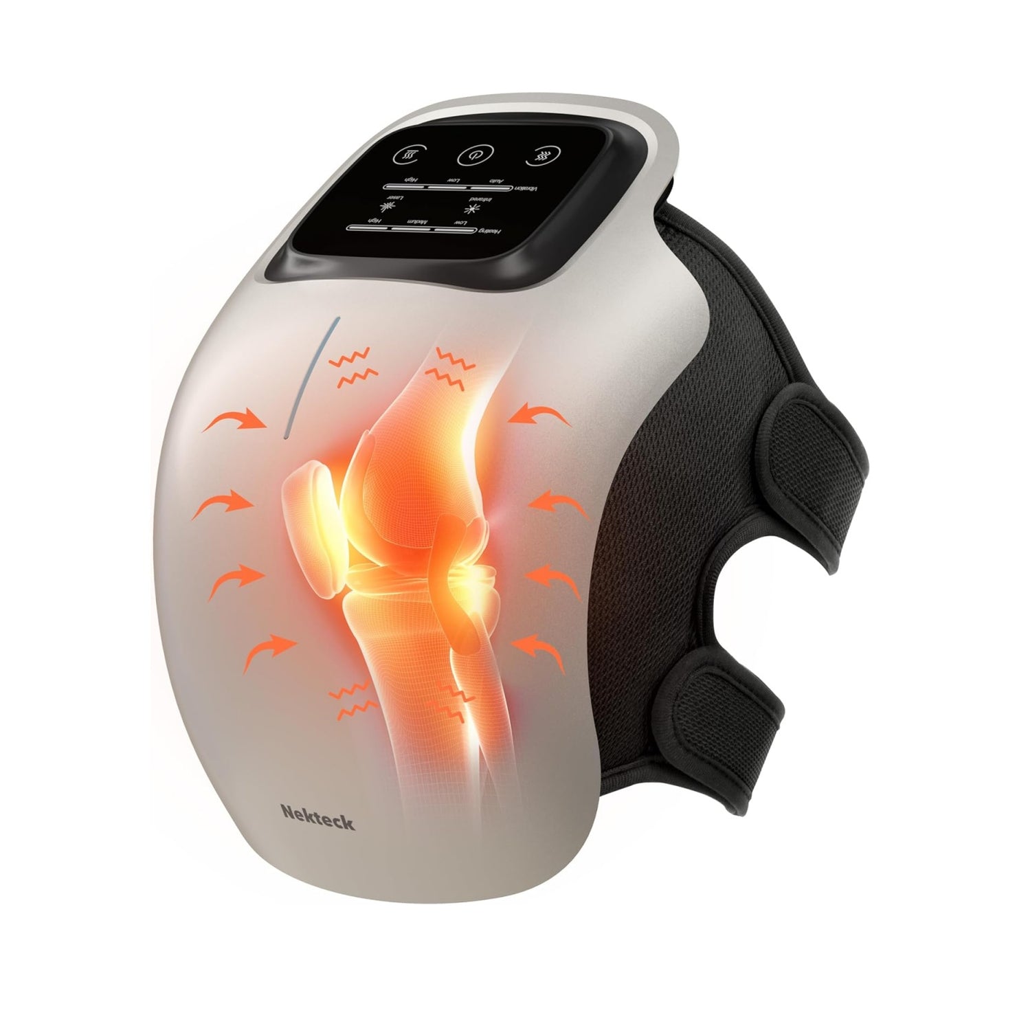 Nekteck Knee Massager, Cordless 3-in-1 Knee Massage