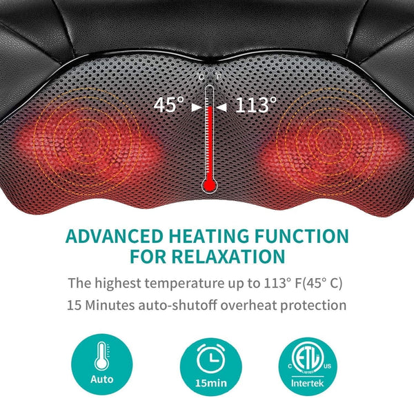 Nekteck Shiatsu Neck and Back Massager-Special Edition