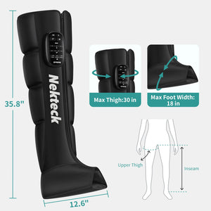 Air Compression Full Leg Boot Size