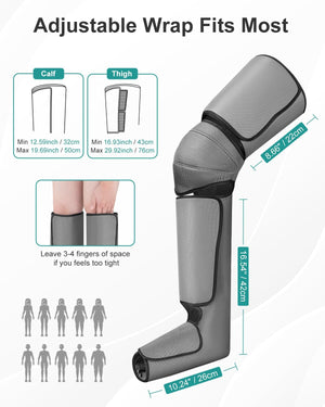 Air Compression Wraps Leg Massager Scene-3