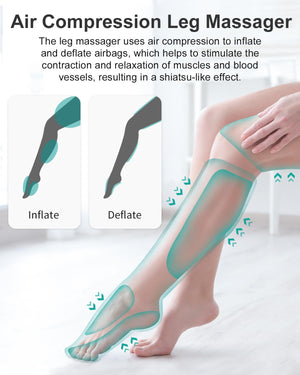 Air Compression Wraps Leg Massager Scene-4