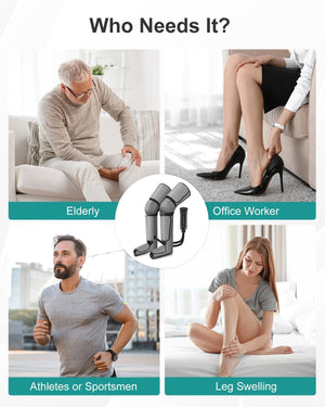Air Compression Wraps Leg Massager  Usage Scene