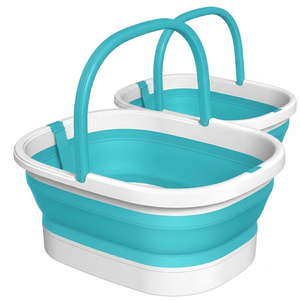 Nekteck Collapsible Foot Soaking Tub with 138 Massage Nodes & Pumice Stone