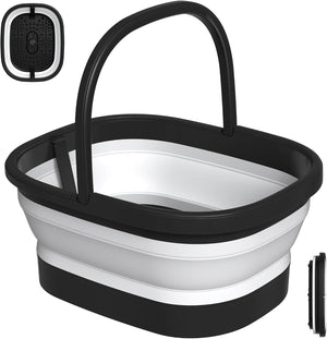 Nekteck Collapsible Foot Soaking Tub with 138 Massage Nodes & Pumice Stone