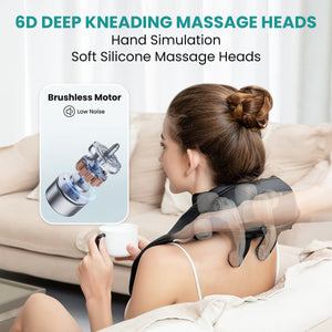 Deep Tissue Massage With 6 Massage Heads