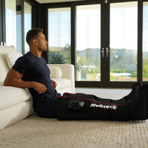 Nekteck Infrared Red Light Air Compression Cordless Full Leg Boot Massagers