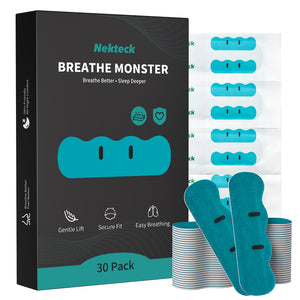 Nekteck Breathe Monster Sleeping Mouth Tape Nose Tape