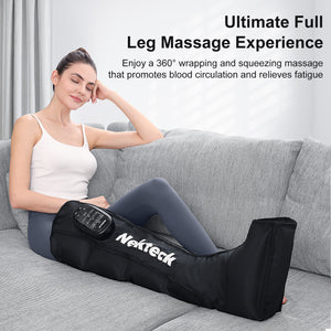 Nekteck Cordless Air Compression Full Leg Boot Massager