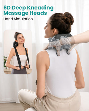 Nekteck 6D Cordless Deep Tissue Massage Pillow Scene-1