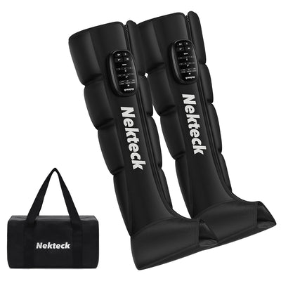 Masajeador de botas de pierna completa de compresión de aire inalámbrico Nekteck