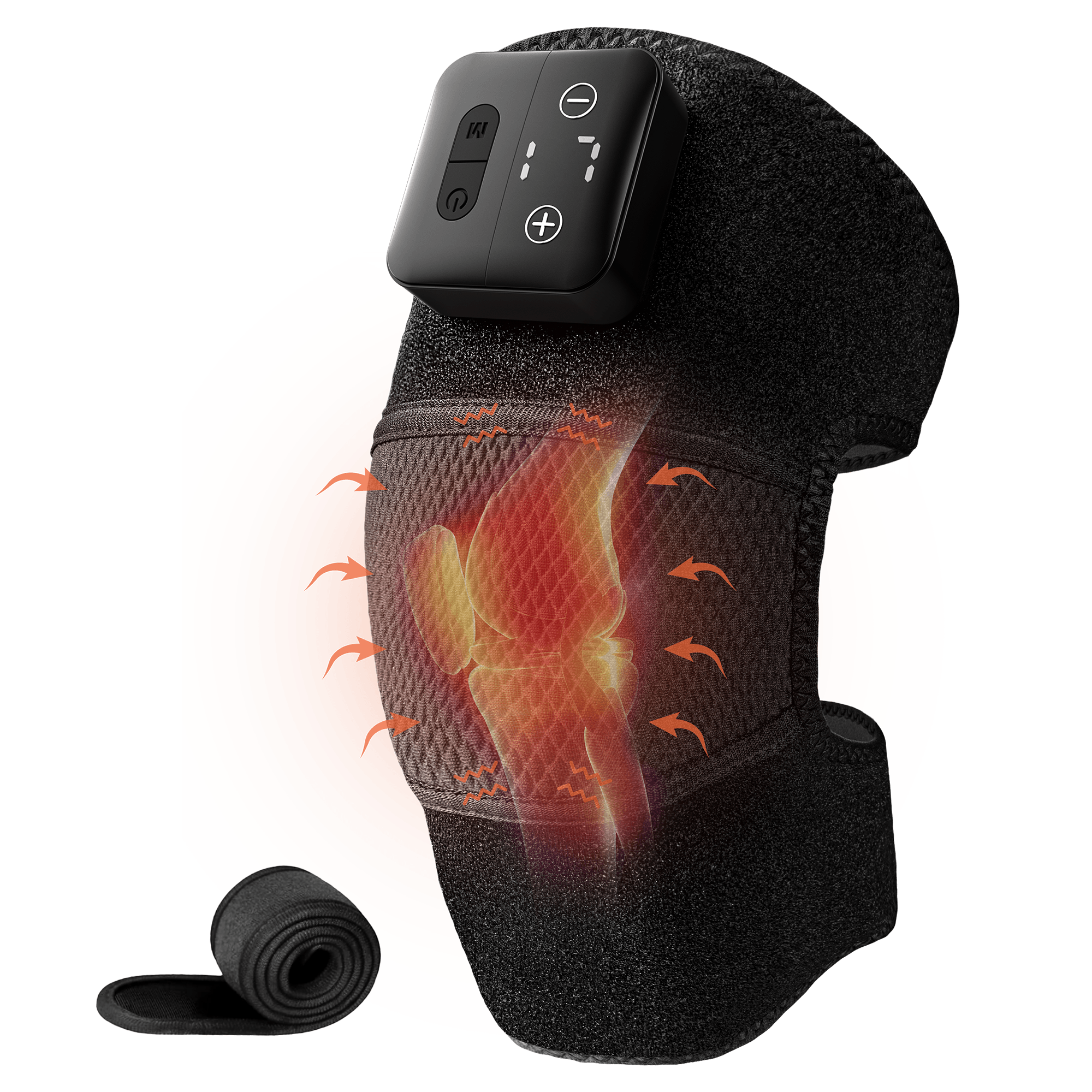 Loading image: Nekteck_Cordless_Knee_Massager_with_Heat_Vibration-single
