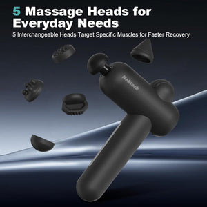 Nekteck Deep Tissue 5-Head Massage Gun Scene-1