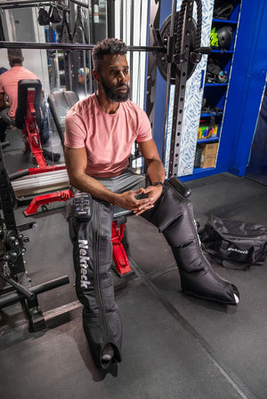 Nekteck Cordless Air Compression Full Leg Boot Massager