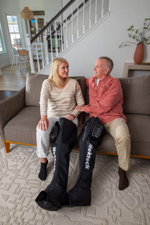 Nekteck Cordless Air Compression Full Leg Boot Massager