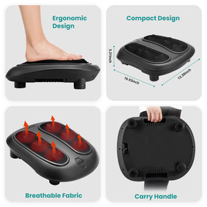 Toe-touch Deep Kneading Foot Massager Portable & Easy To Operate