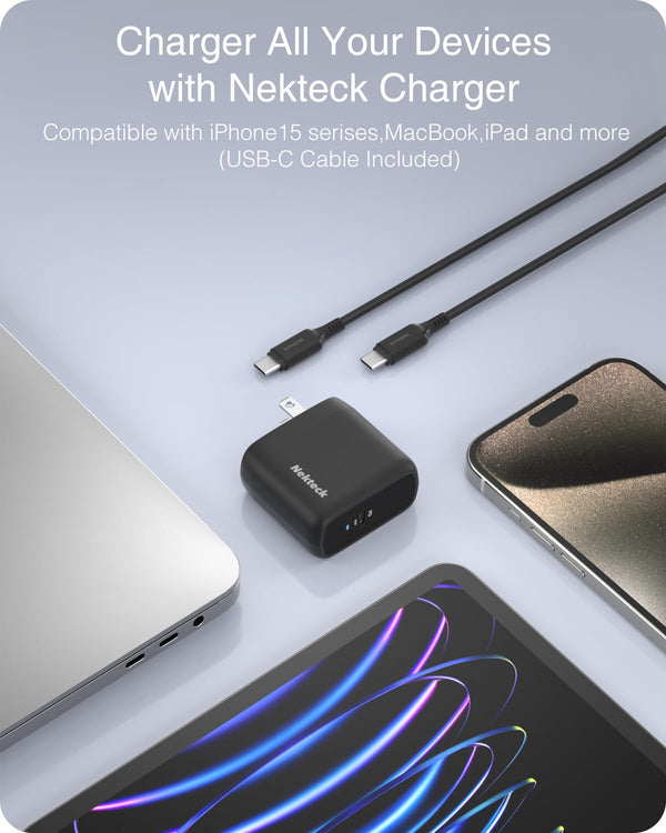 Nekteck 65W USB C Charger GaN PD 3.0(PPS)