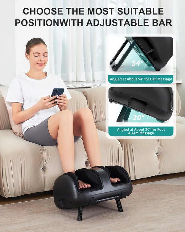 Nekteck Shiatsu Foot and Calf Massager (APP Control)