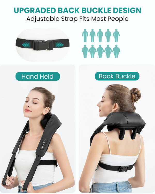 Nekteck back neck and shoulder massager hotsell