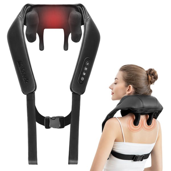 Nekteck Neck Massager, Cordless 6D Shiatsu Neck and Back Massager