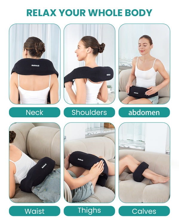 Nekteck Vibrating Neck and Back Massager