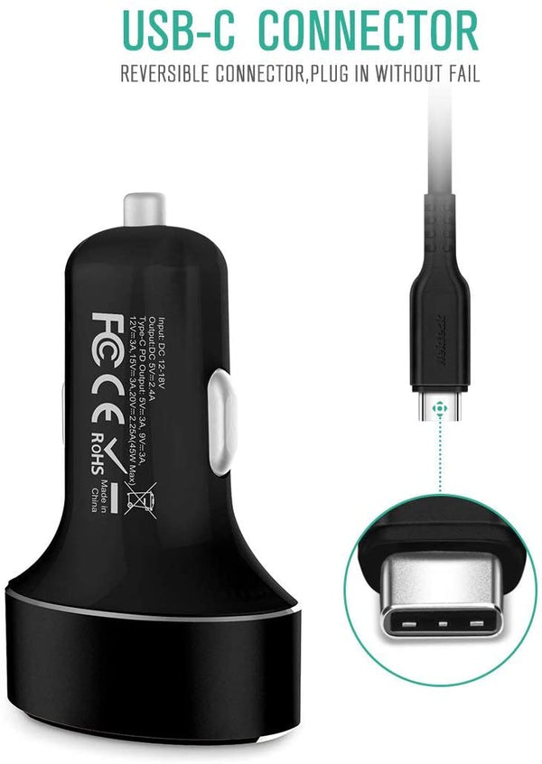 Nekteck 45W Type C Car Charger