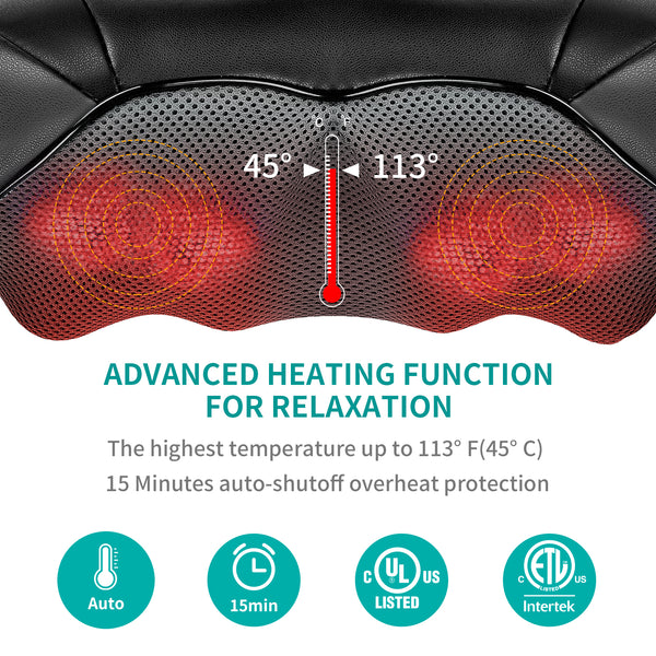 Nekteck Shiatsu Neck and Back Massager