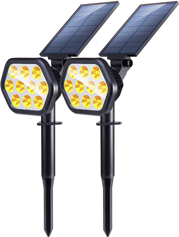 LED Solar Spotlight 2 Pack
