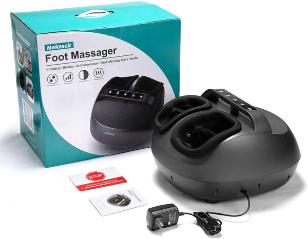  Nekteck Shiatsu Foot Massager Machine with Soothing